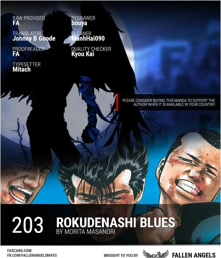 Rokudenashi Blues Chapter 203 1